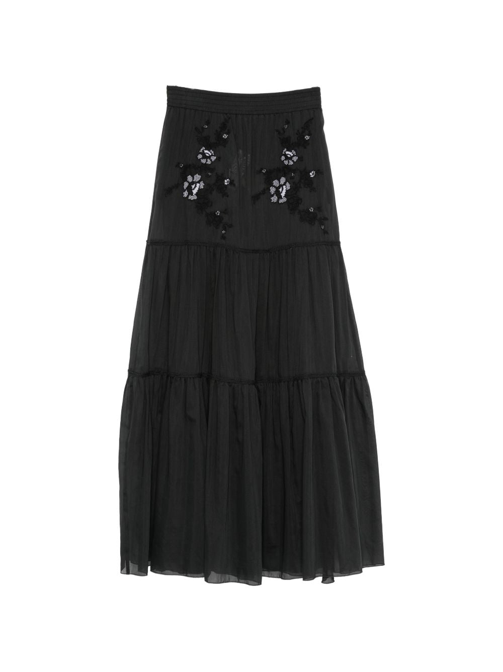 Ermanno Scervino Cotton Long Skirt
