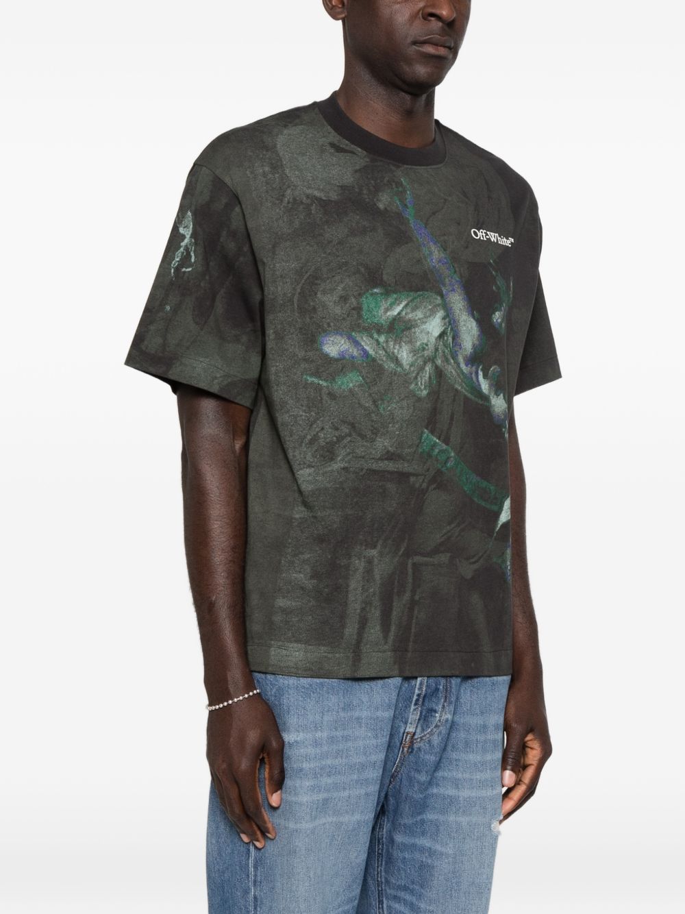 Off White Off-White Dark Painting T-Shirt