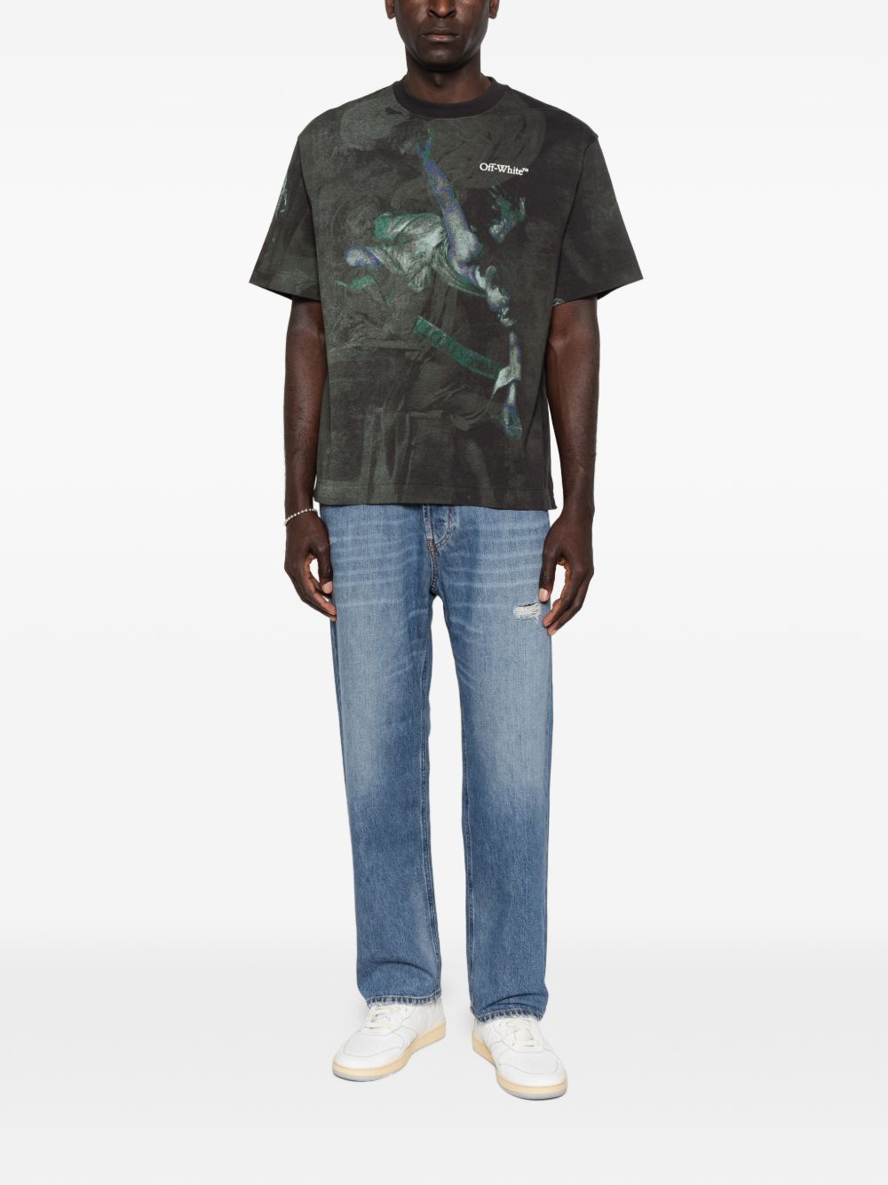 Off White Off-White Dark Painting T-Shirt