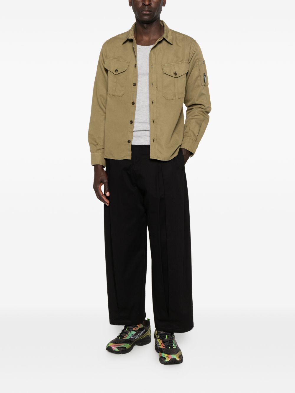 C.P. Company Cotton Linen Blend Shirt