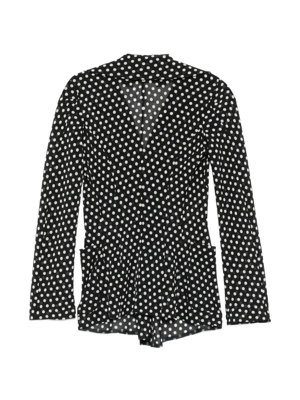 Junya Watanabe Polka-Dot Ruffled Jacket