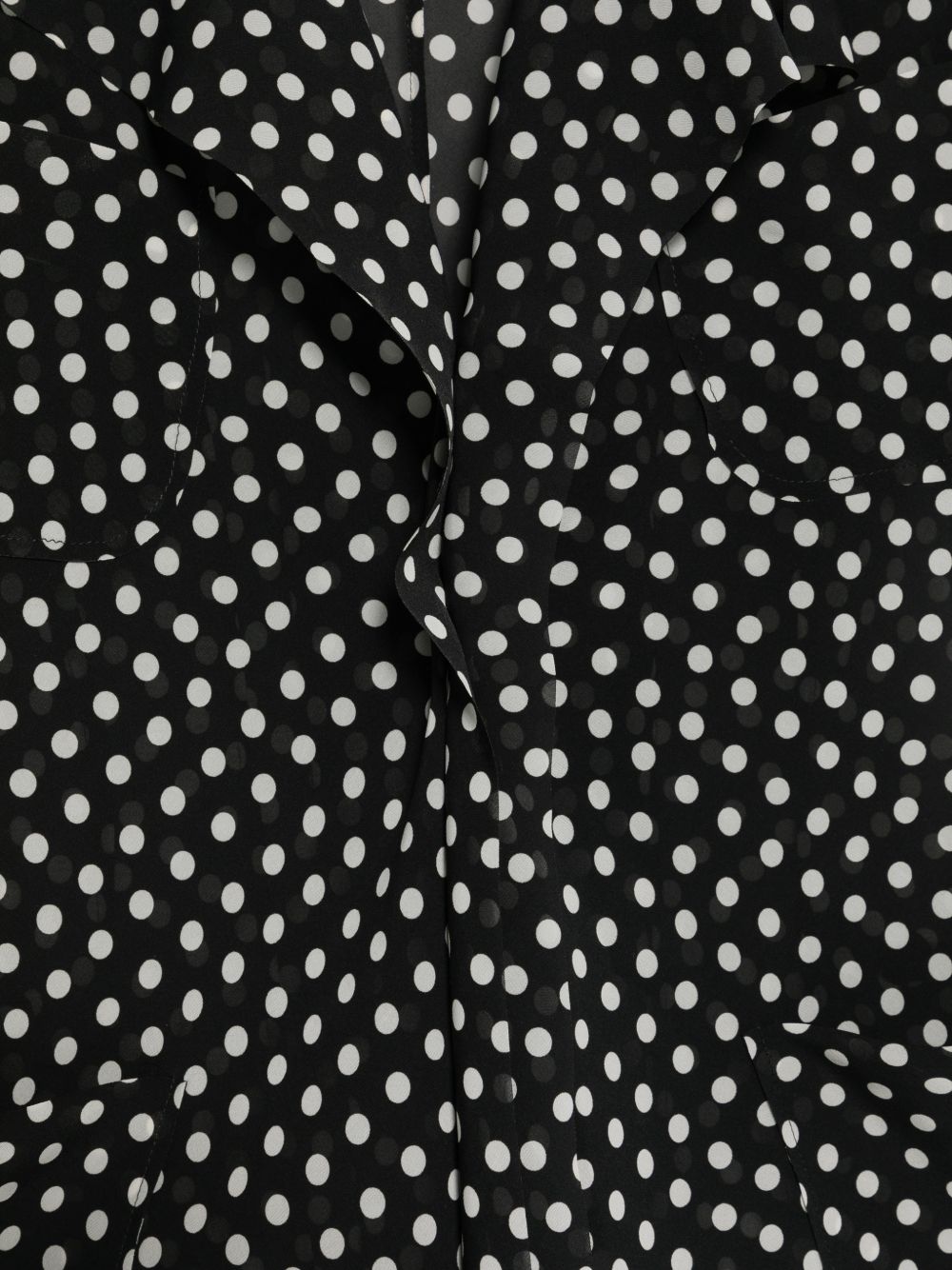 Junya Watanabe Polka-Dot Ruffled Jacket