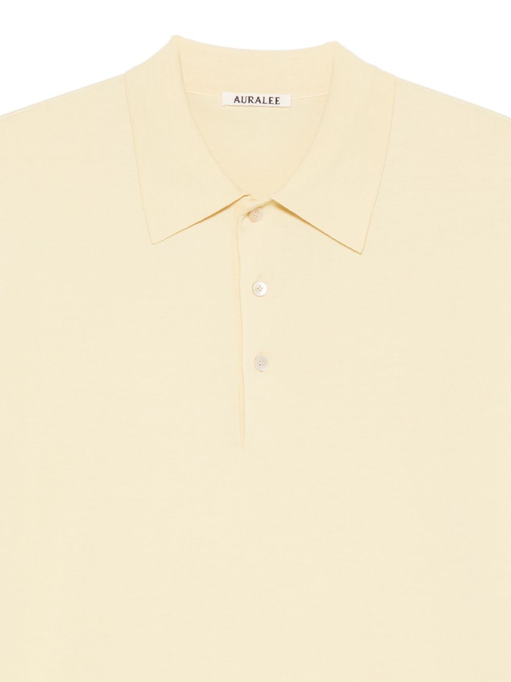 Auralee Cotton Polo Shirt
