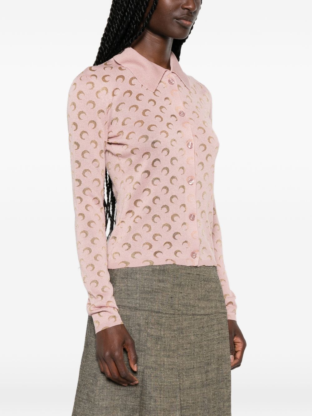 Marine Serre Moon Devore Shirt
