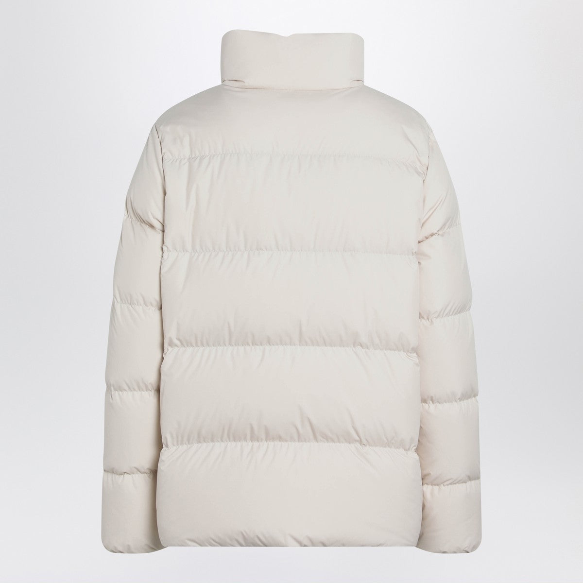 Moncler Short light beige Mauzun down jacket
