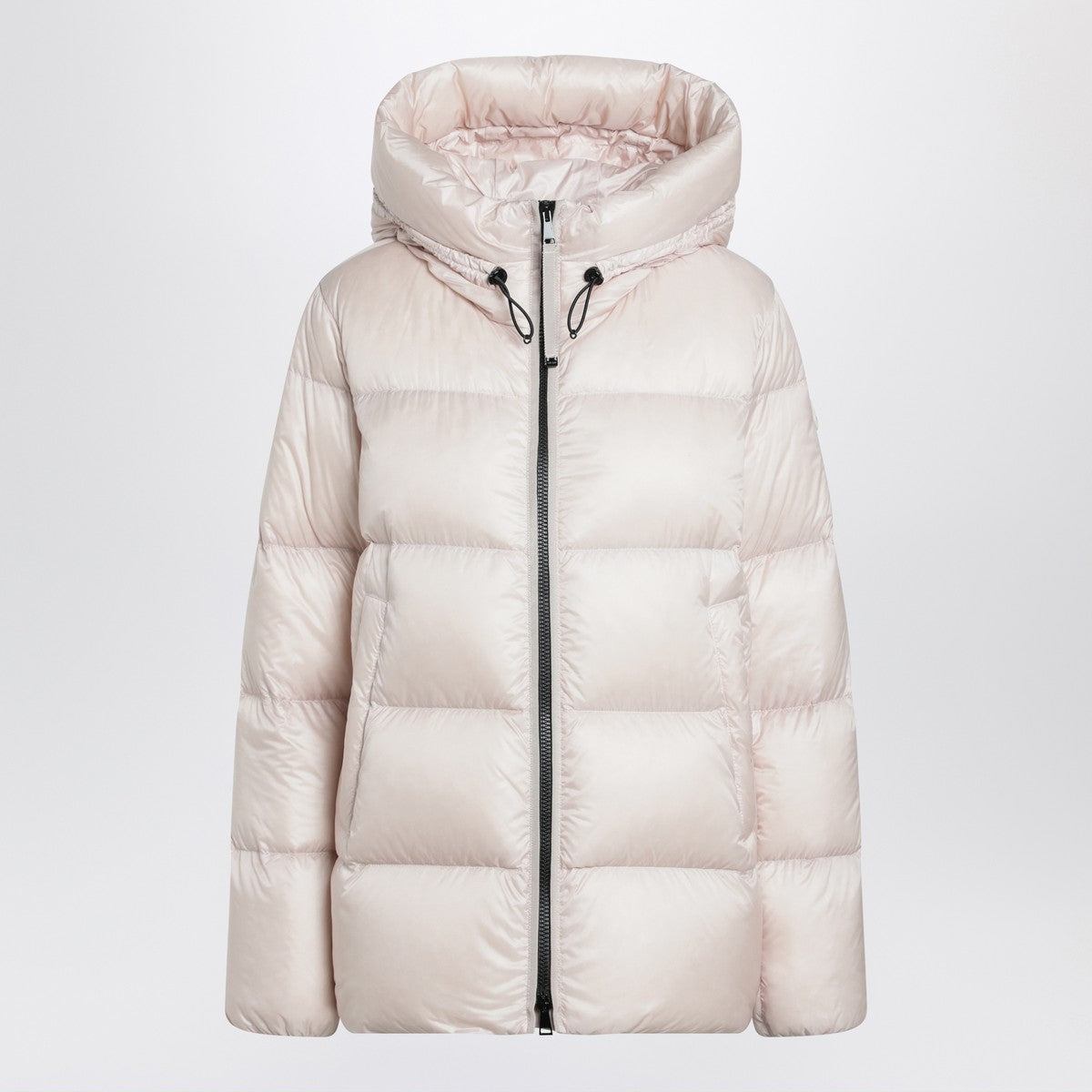 Moncler Light pink zip-up down jacket