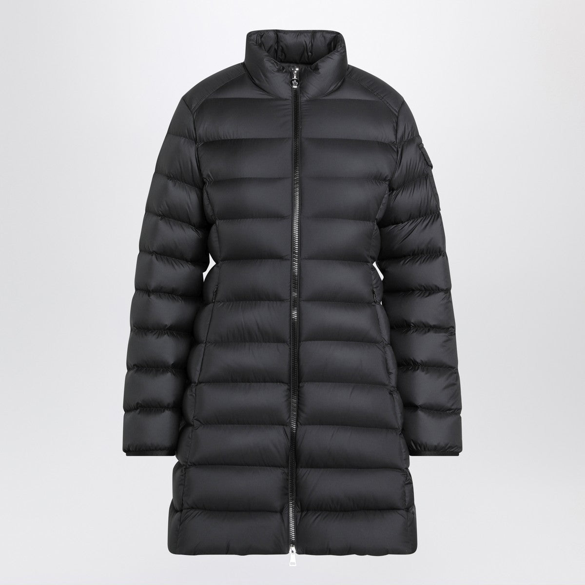 Moncler Black Igesse midi down jacket