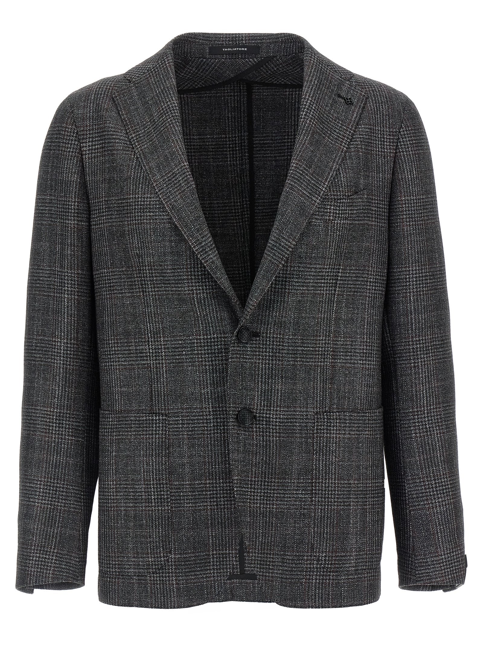 Tagliatore Check Patterned Blazer
