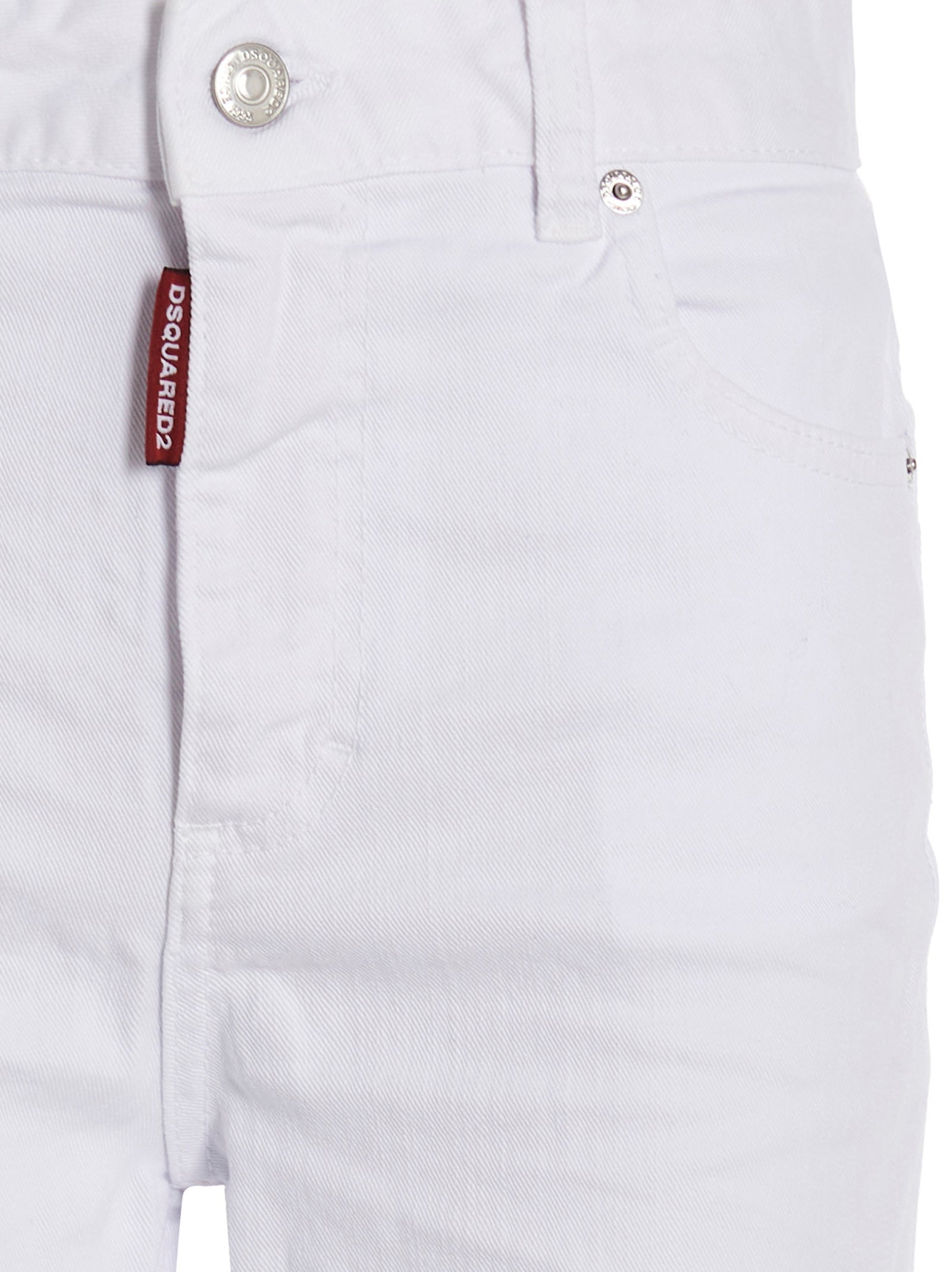 Dsquared2 Super Flared Cropped Jeans
