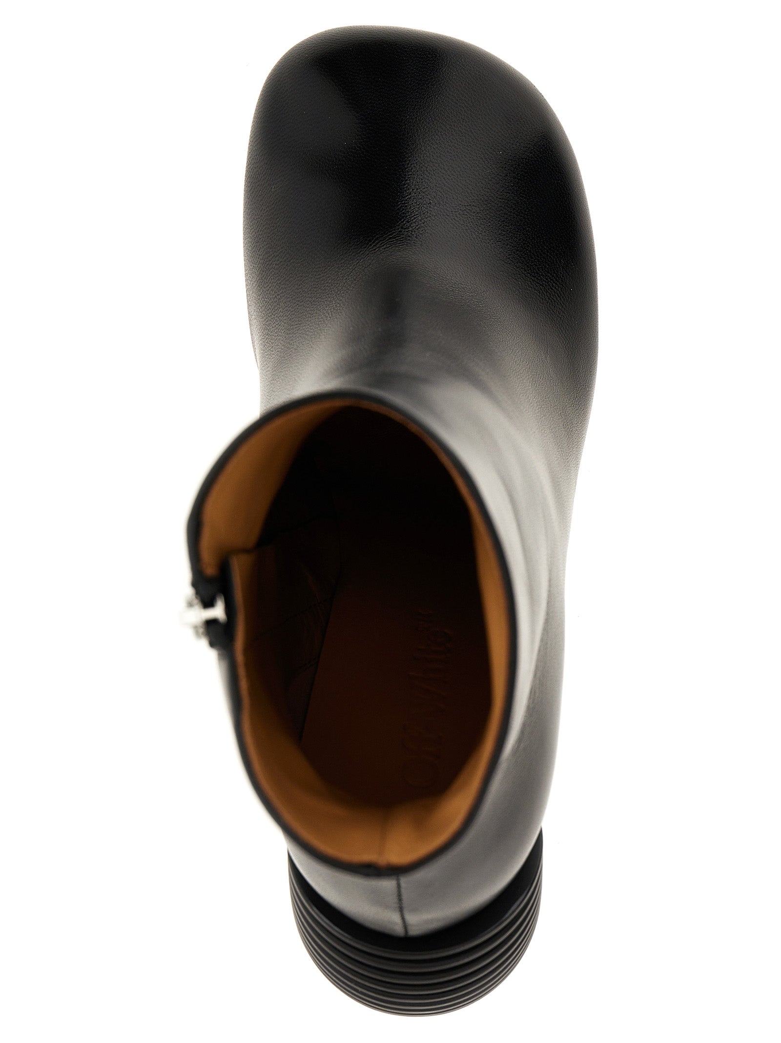 Off White Off-white Tonal Spring Ankle Boots