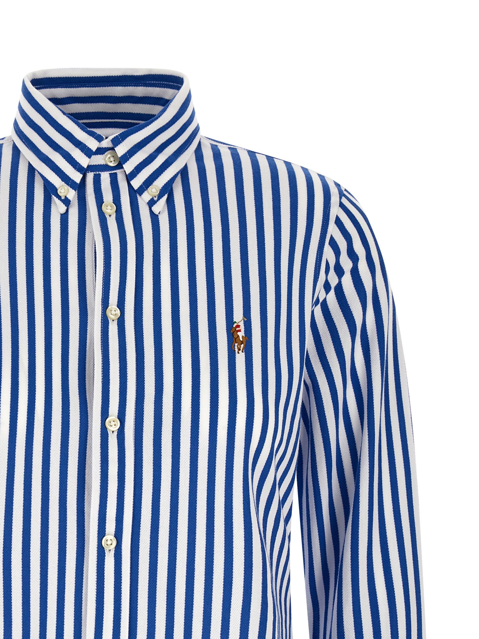 Polo Ralph Lauren Oxford Knit Striped Shirt