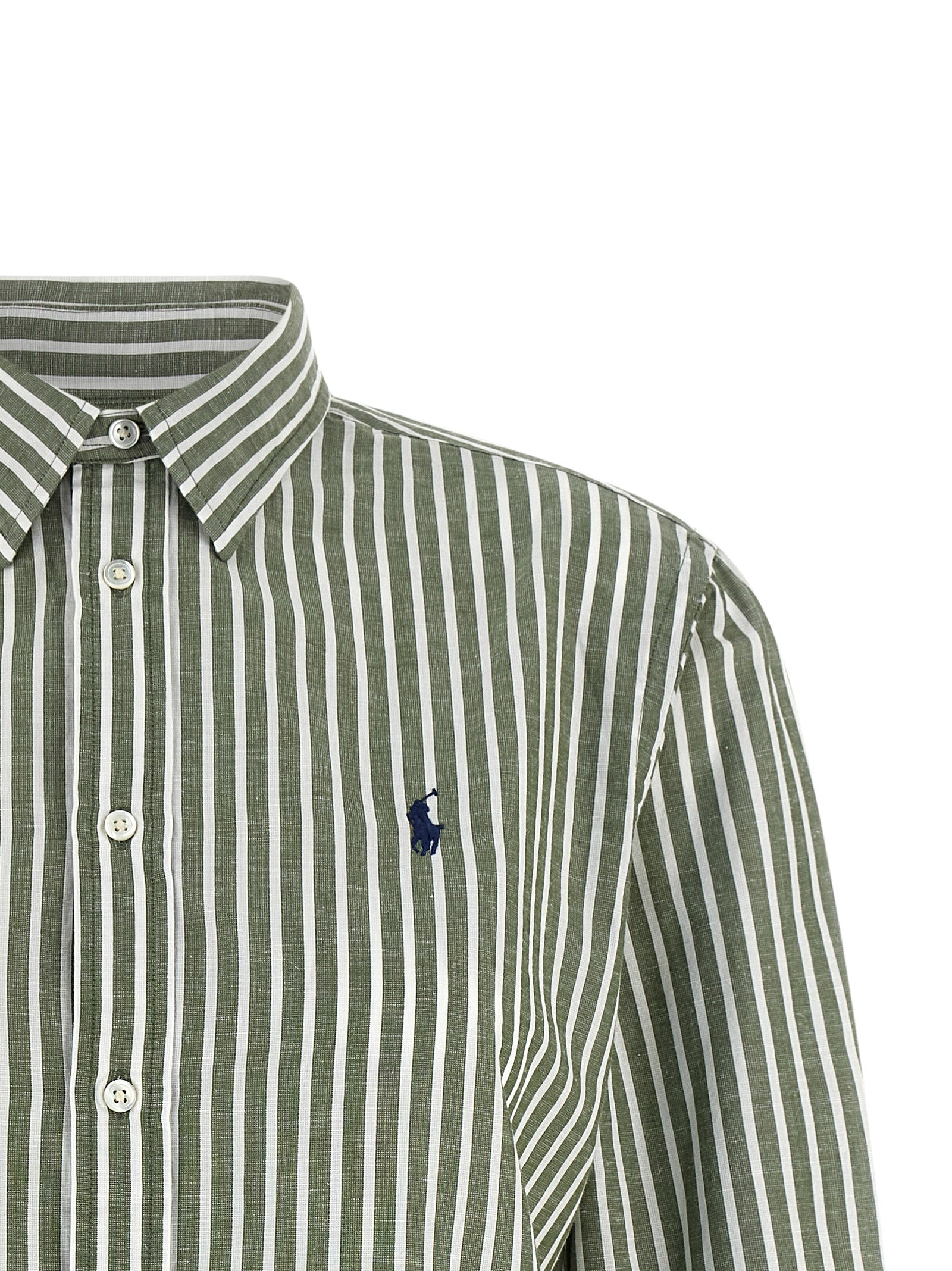 Polo Ralph Lauren Cotton And Linen Shirt
