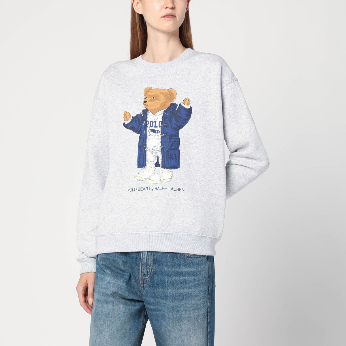 Polo Ralph Lauren Light grey Polo Bear sweatshirt