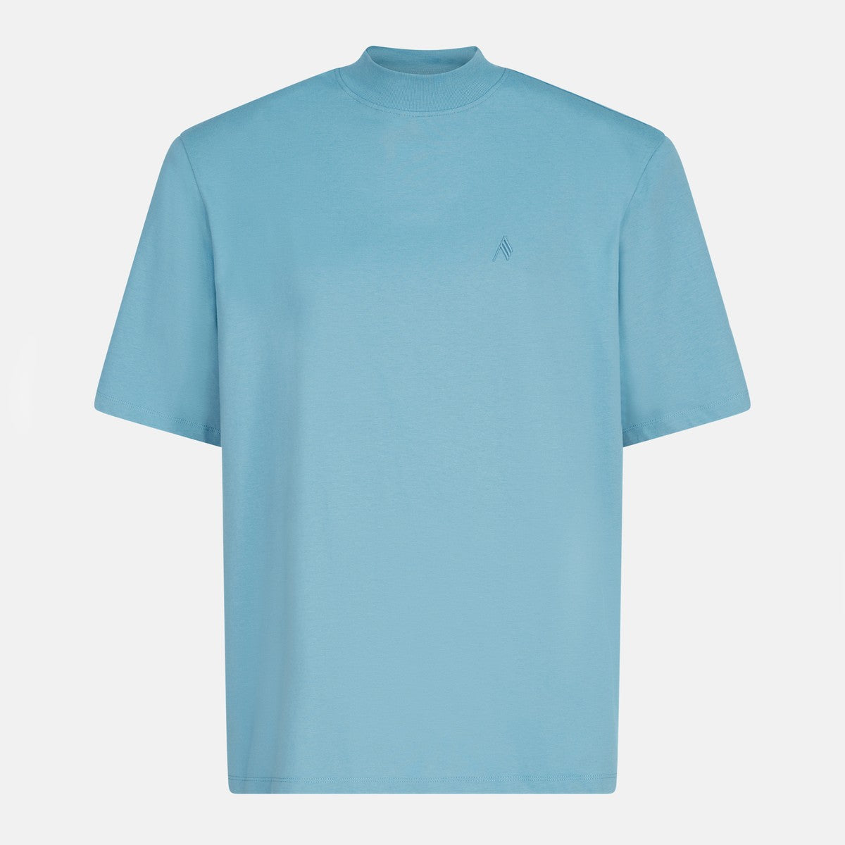 The Attico Light blue cotton T-shirt