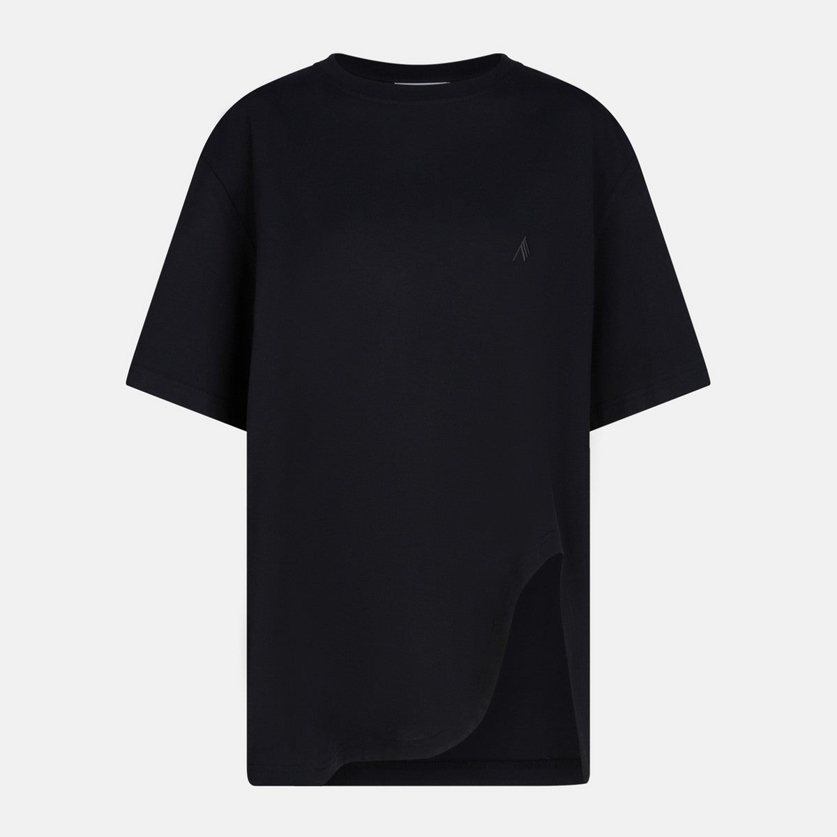 The Attico Black cotton T-shirt