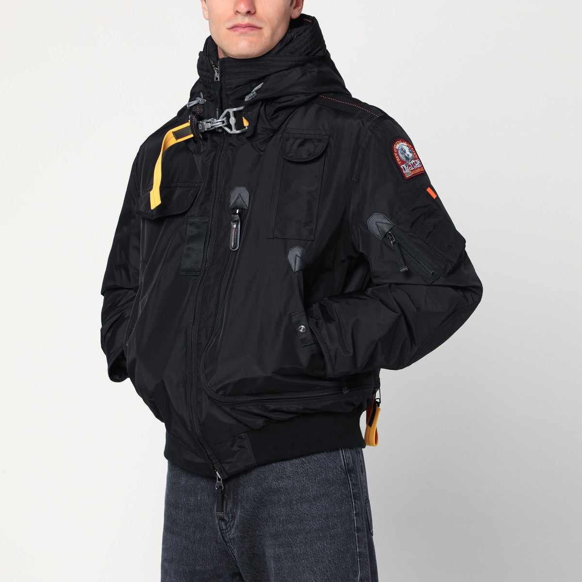 Parajumpers Black Gobi zip bomber