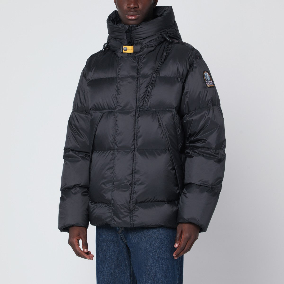 Parajumpers Black Cloud hooded down jacket