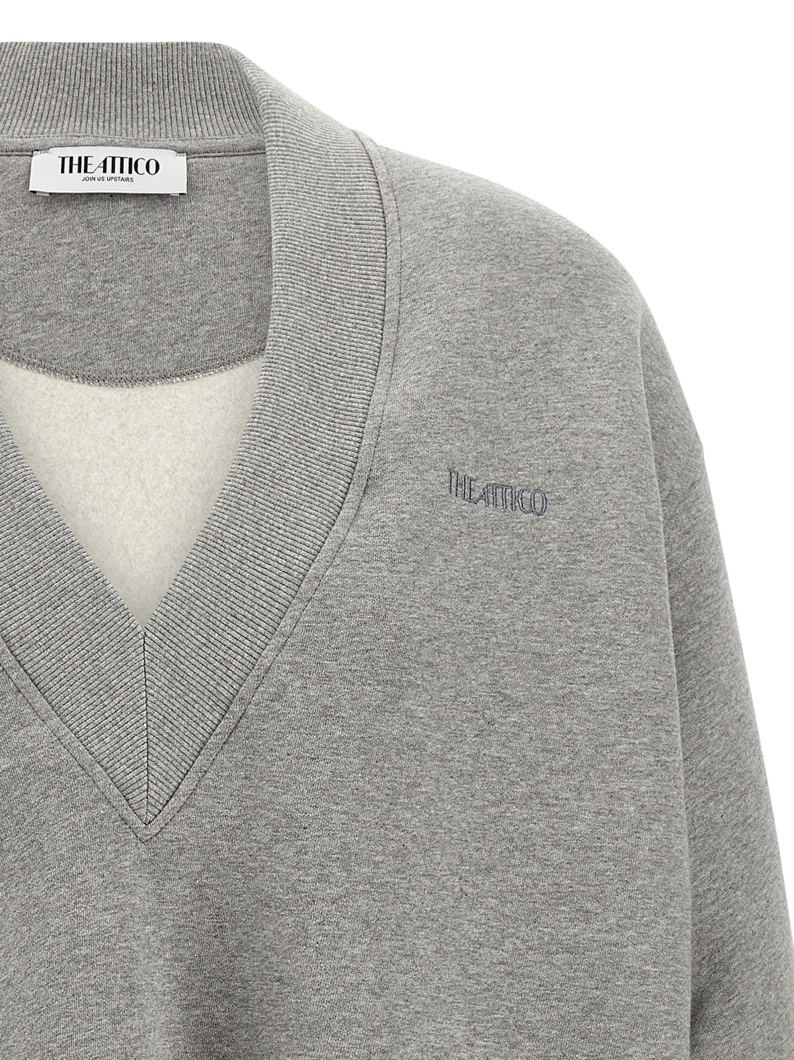 The Attico Logo Embroidery Sweatshirt