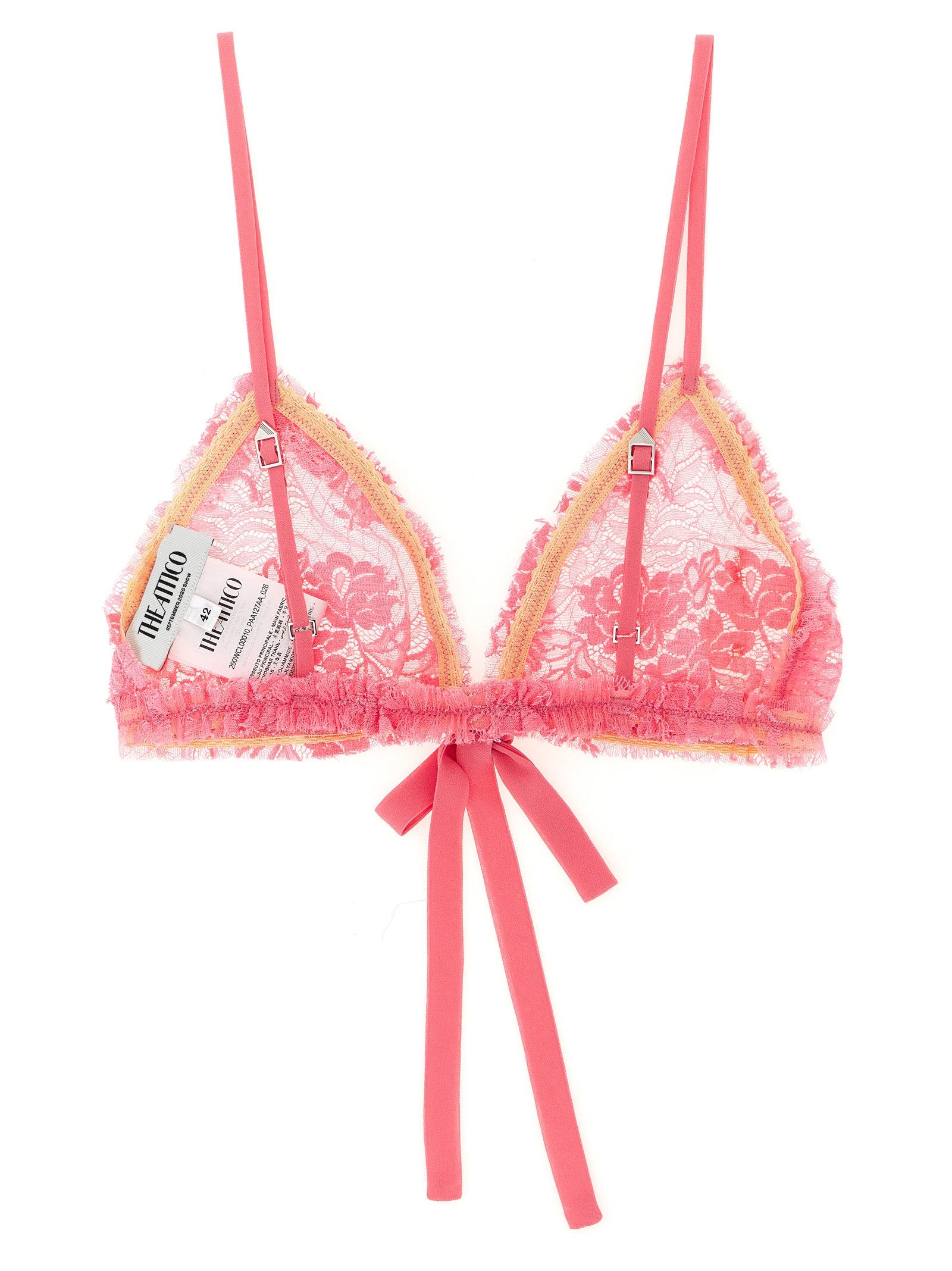 The Attico Lace Bra
