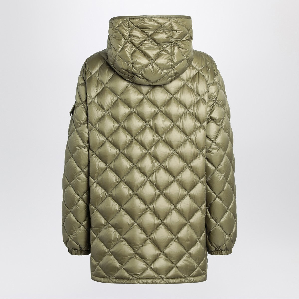 Moncler Green quilted jacket in nylon