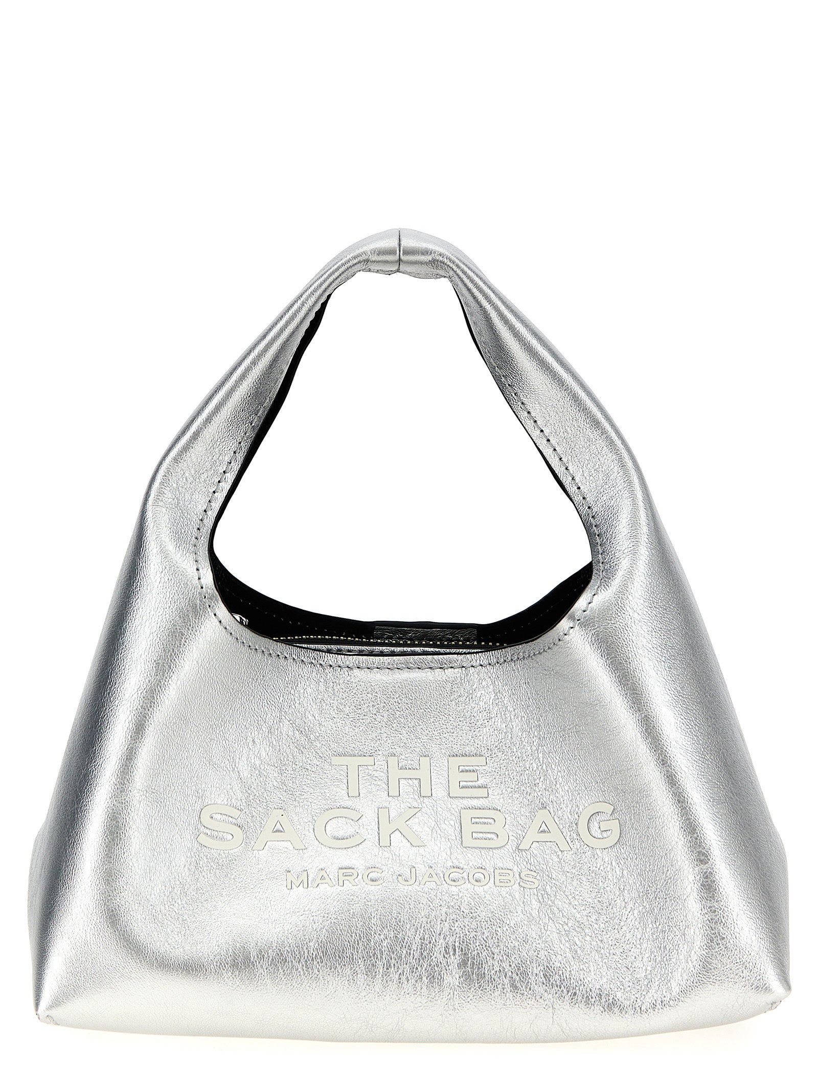 Marc Jacobs The Metallic Leather Mini Sack Bag Handbag
