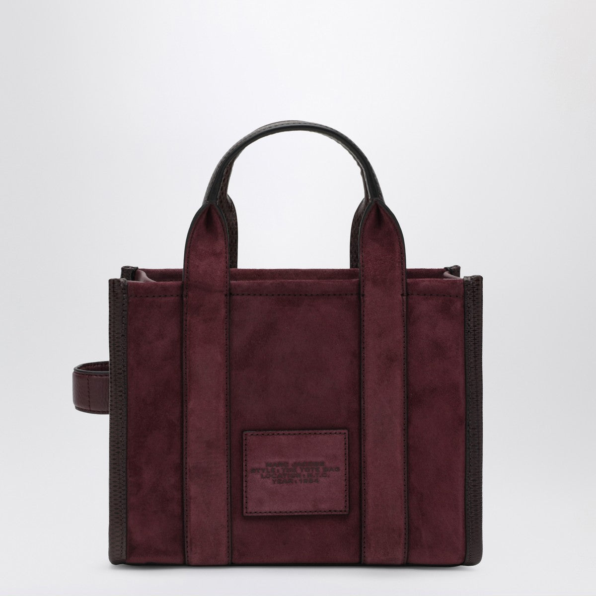 Marc Jacobs Small plum suede tote bag