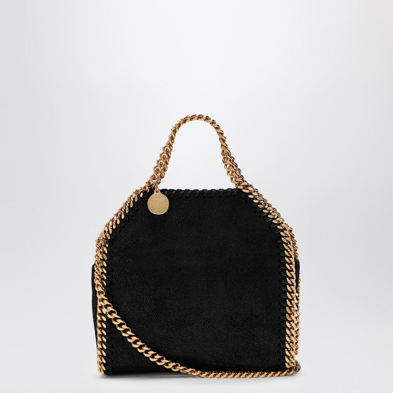 Stella McCartney Black Falabella Tote bag micro
