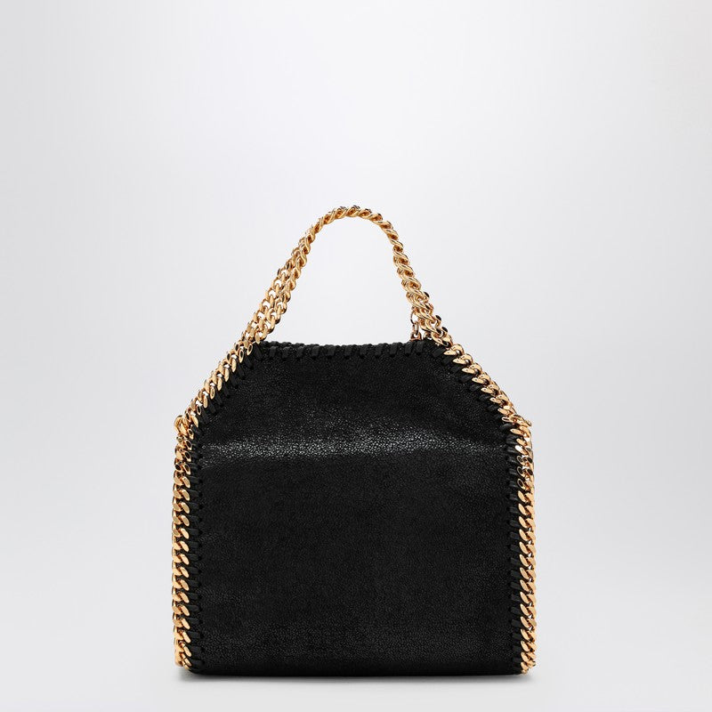 Stella McCartney Black Falabella Tote bag micro