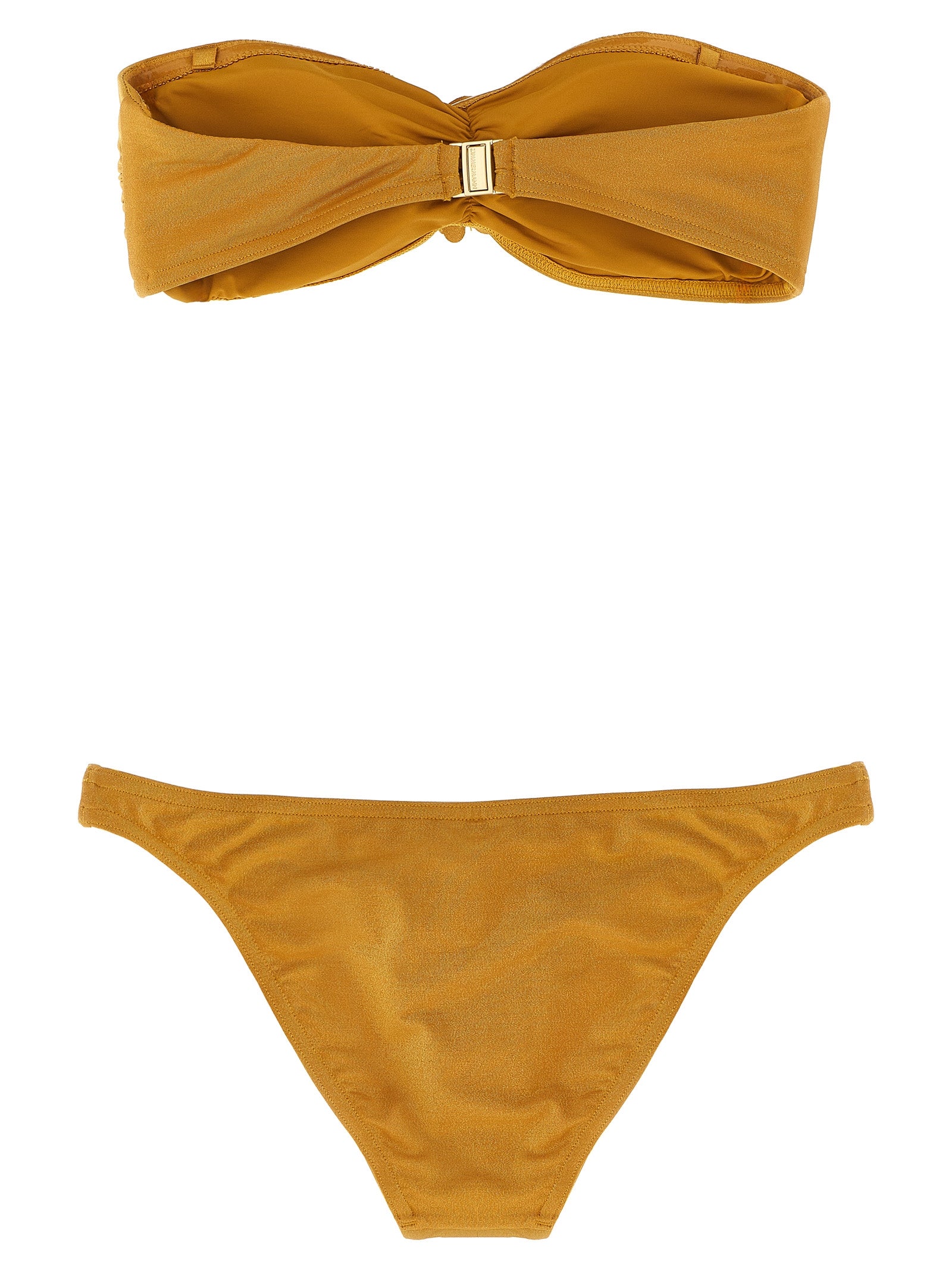 Zimmermann Lucky Bandeau Flower Bikini
