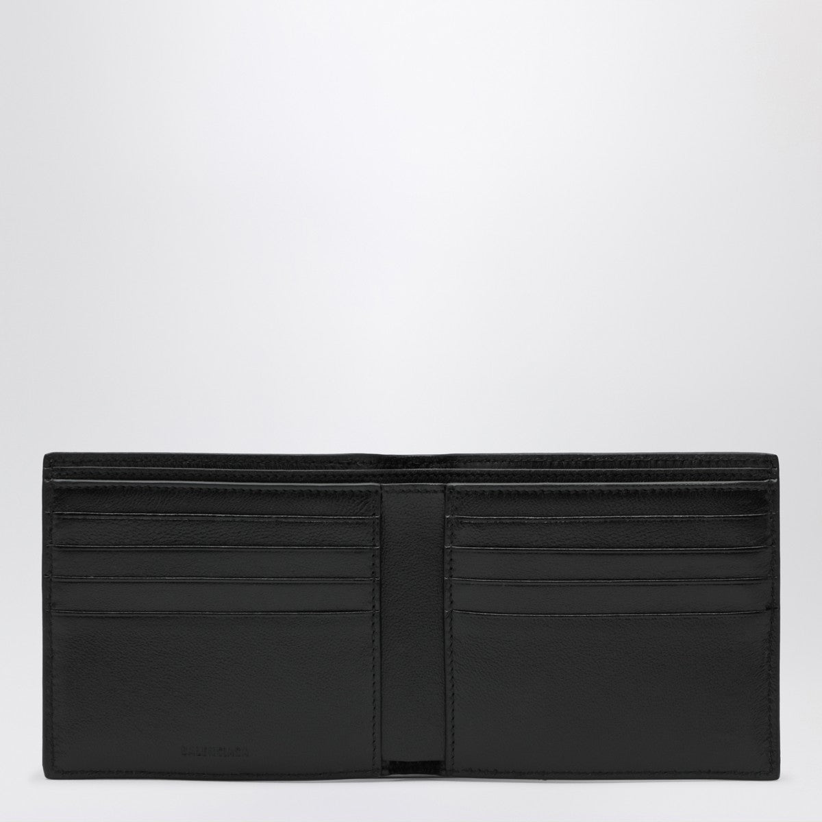 Balenciaga Black square foldable cash wallet