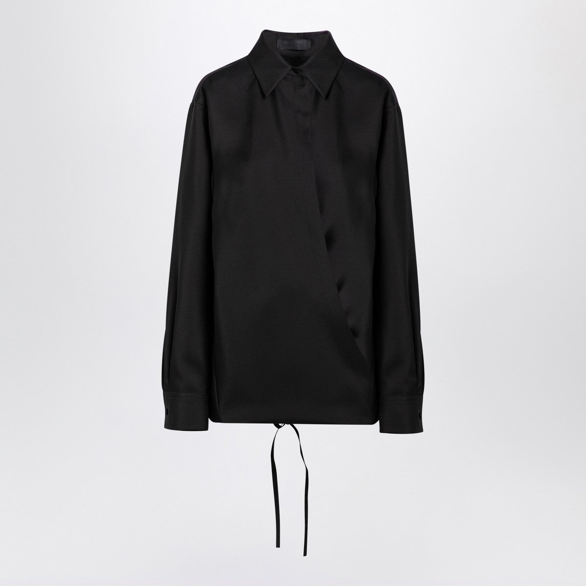 Valentino Black shirt with drawstring
