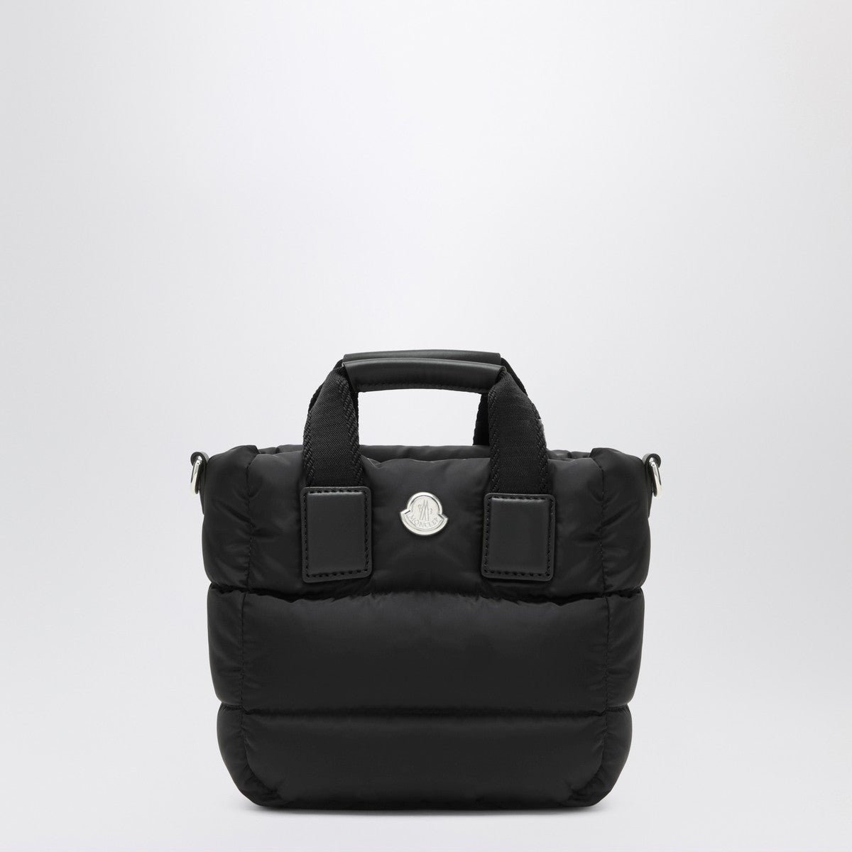 Moncler Black micro Caradoc tote bag