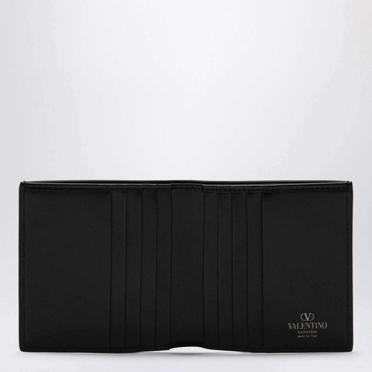 Valentino Garavani Signature VLogo Wallet Black