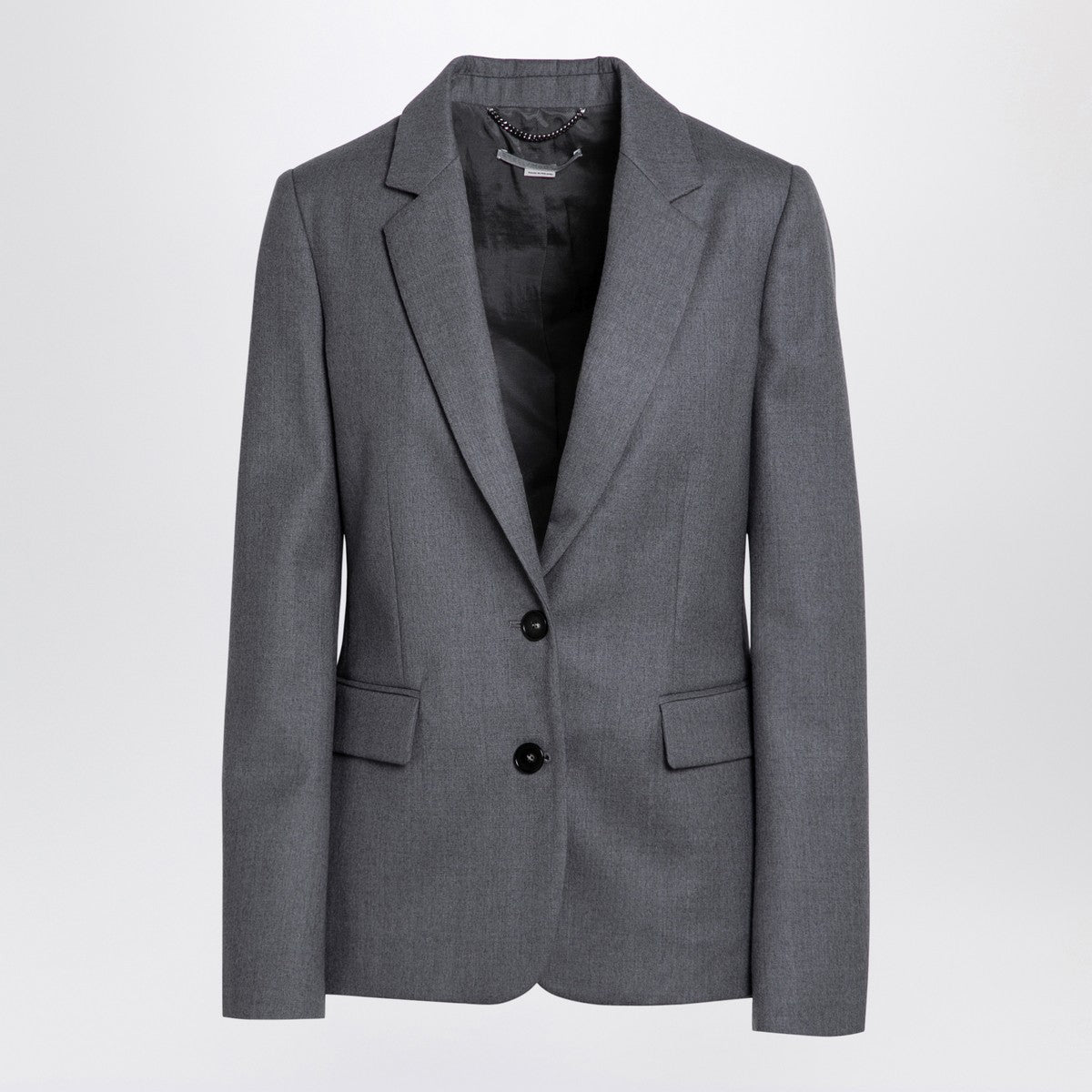 Stella McCartney Grey single-breasted jacket in wool