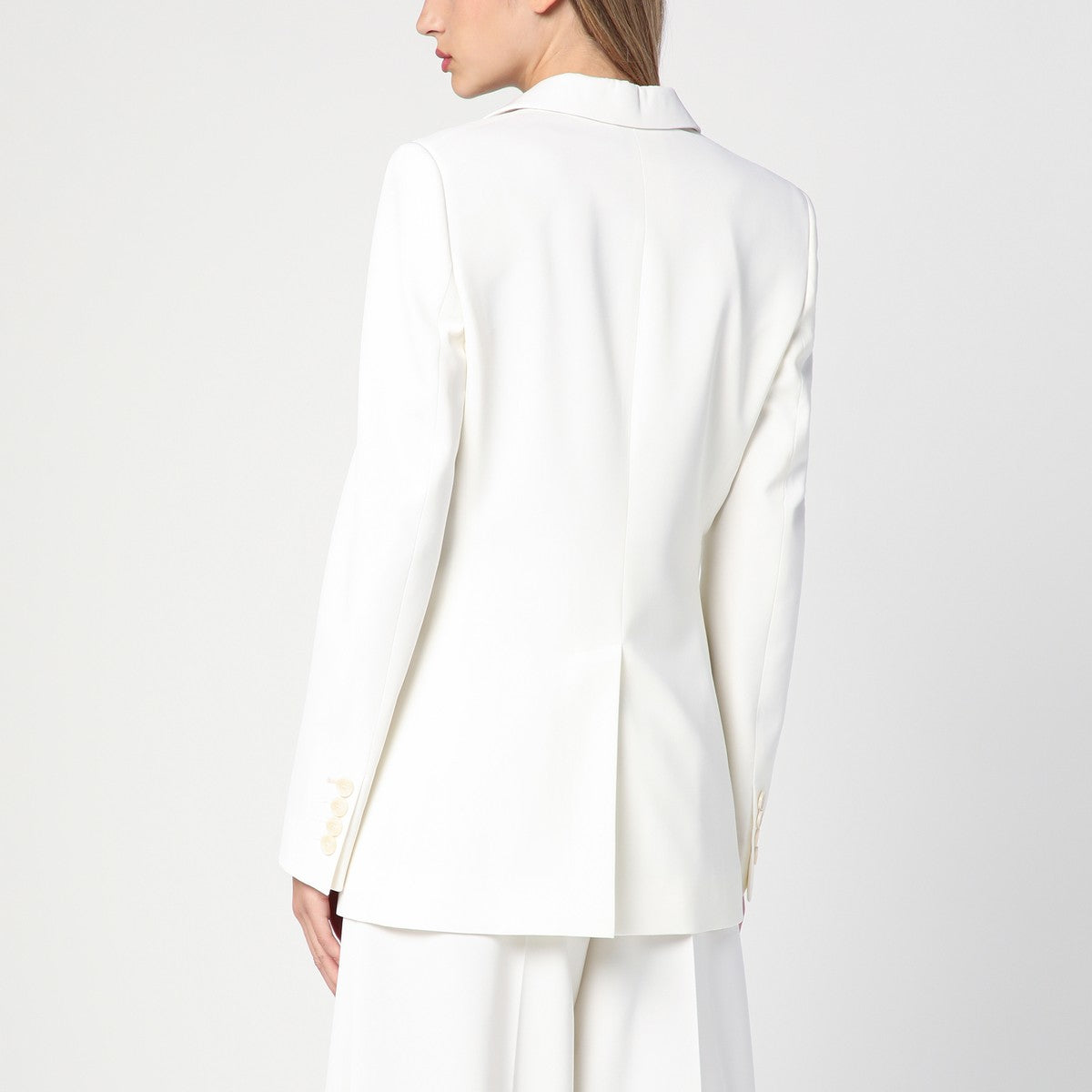Stella McCartney Ivory wool single-breasted jacket