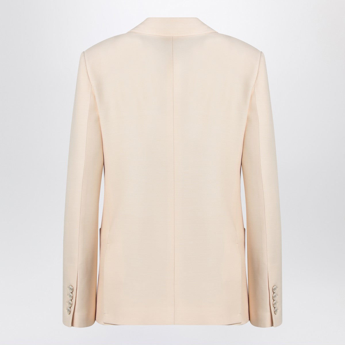 Valentino Wool and silk single-breasted jacket
