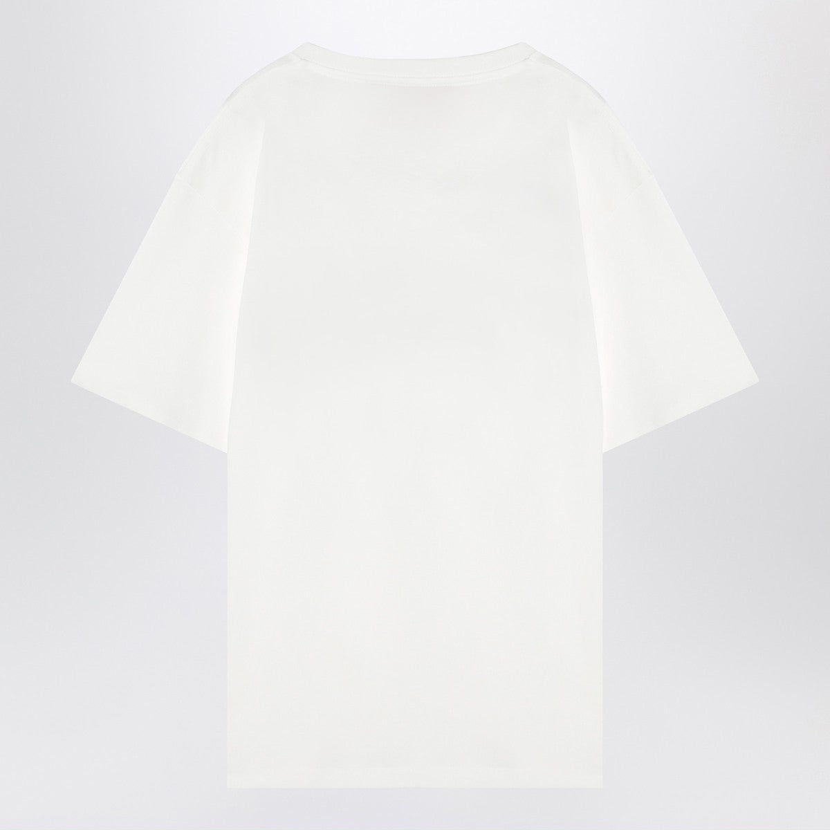 Ivory T-shirt with Chez Valentino print