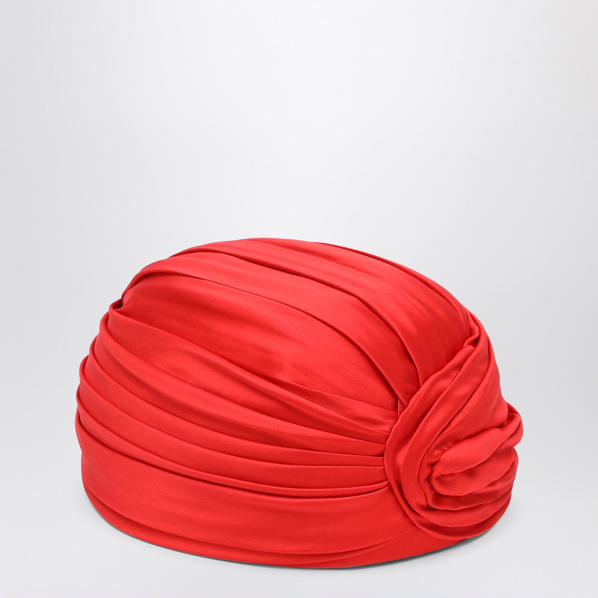 Valentino Garavani Red silk turban