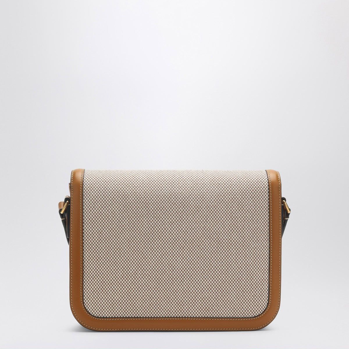 Valentino Garavani 9TO5 beige canvas and leather bag