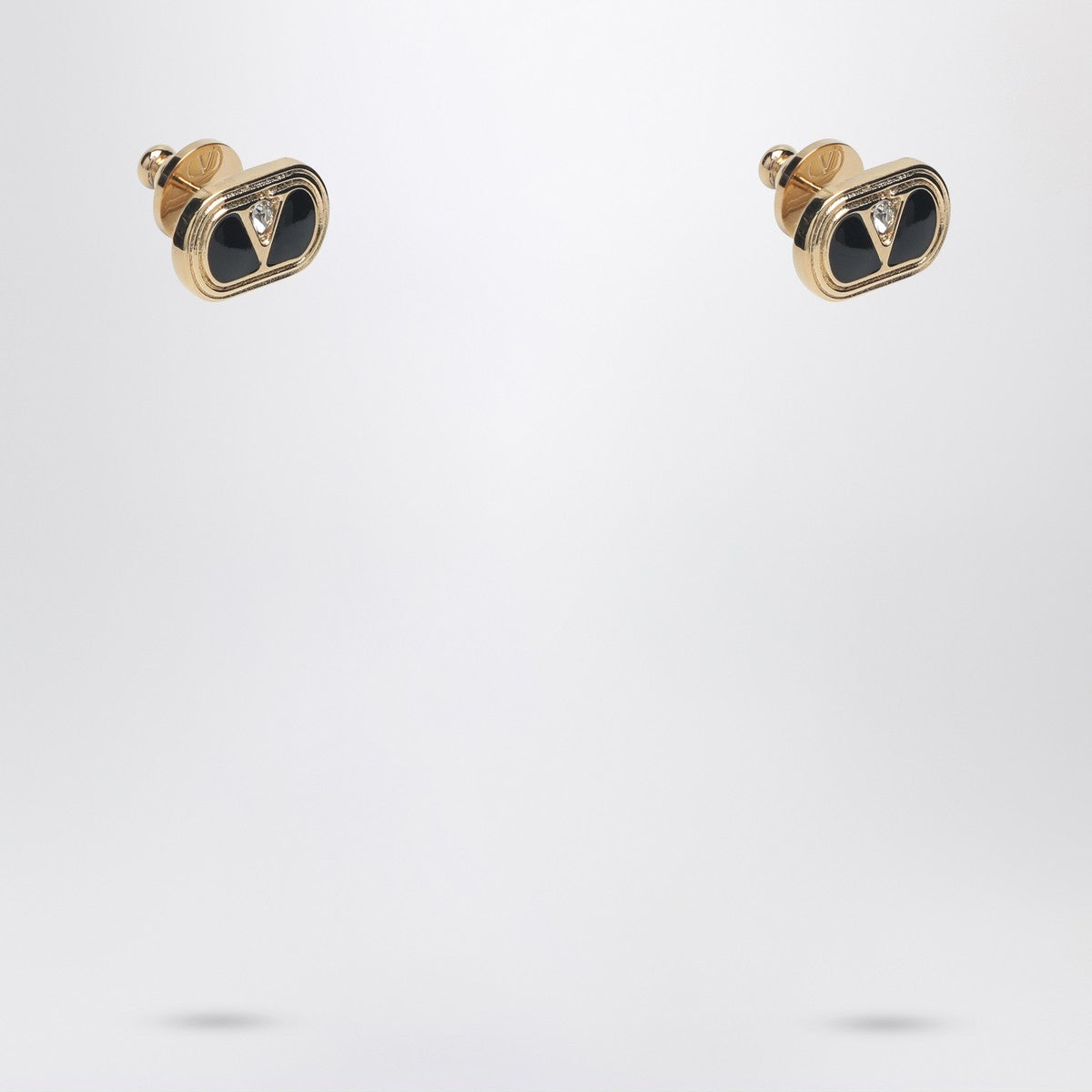 Valentino Garavani Oval earrings with crystals