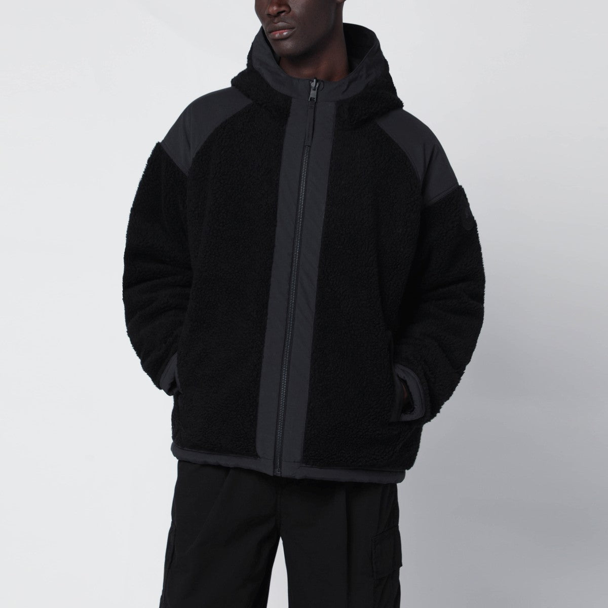 Canada Goose Reversible Alberni black fleece bomber