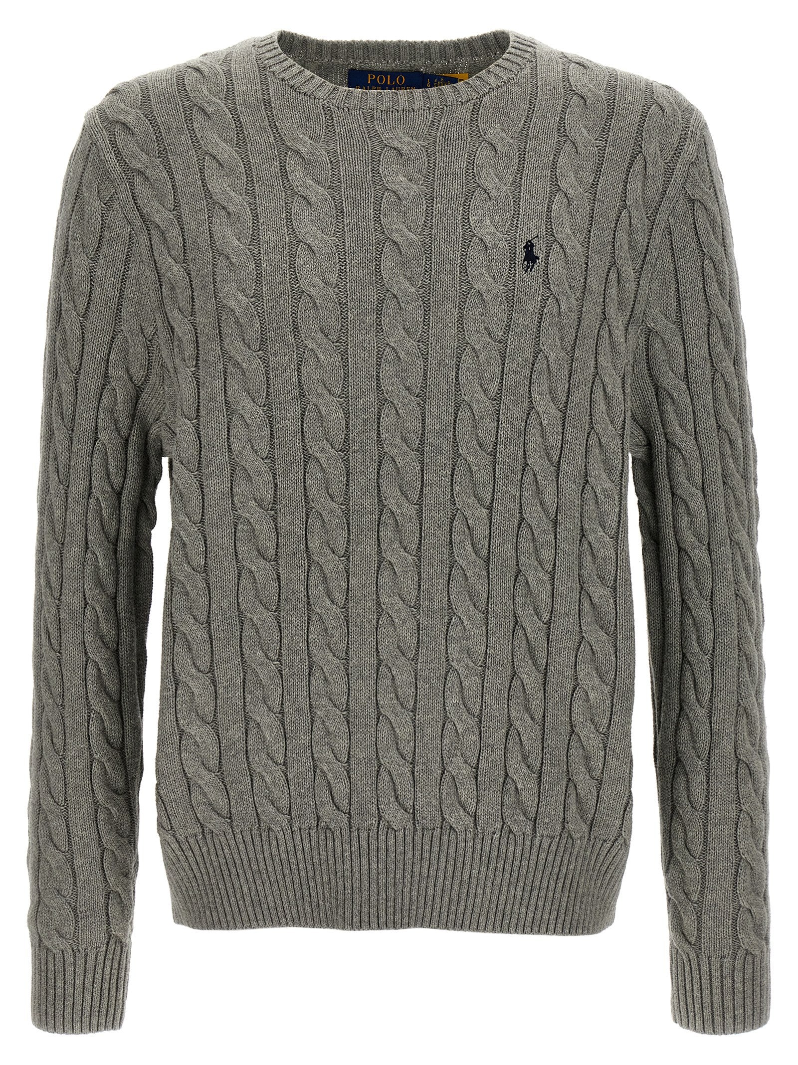 Polo Ralph Lauren Cotton Braided Sweater