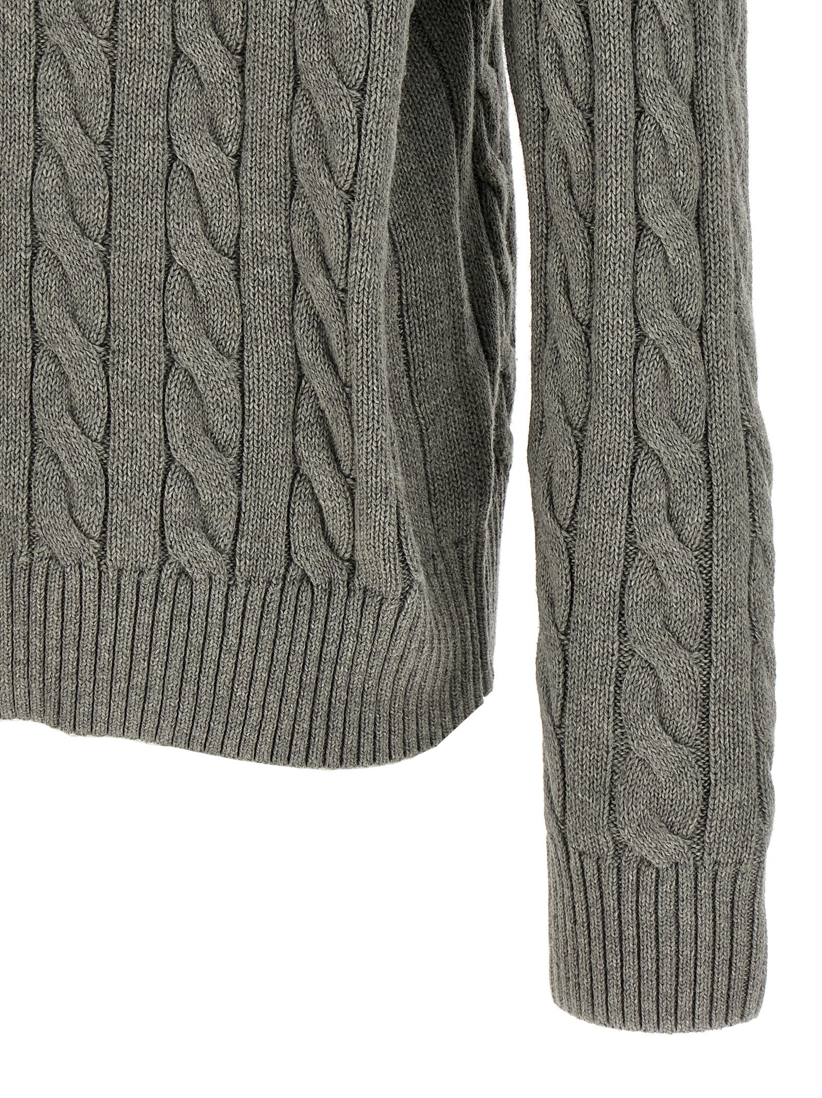 Polo Ralph Lauren Cotton Braided Sweater