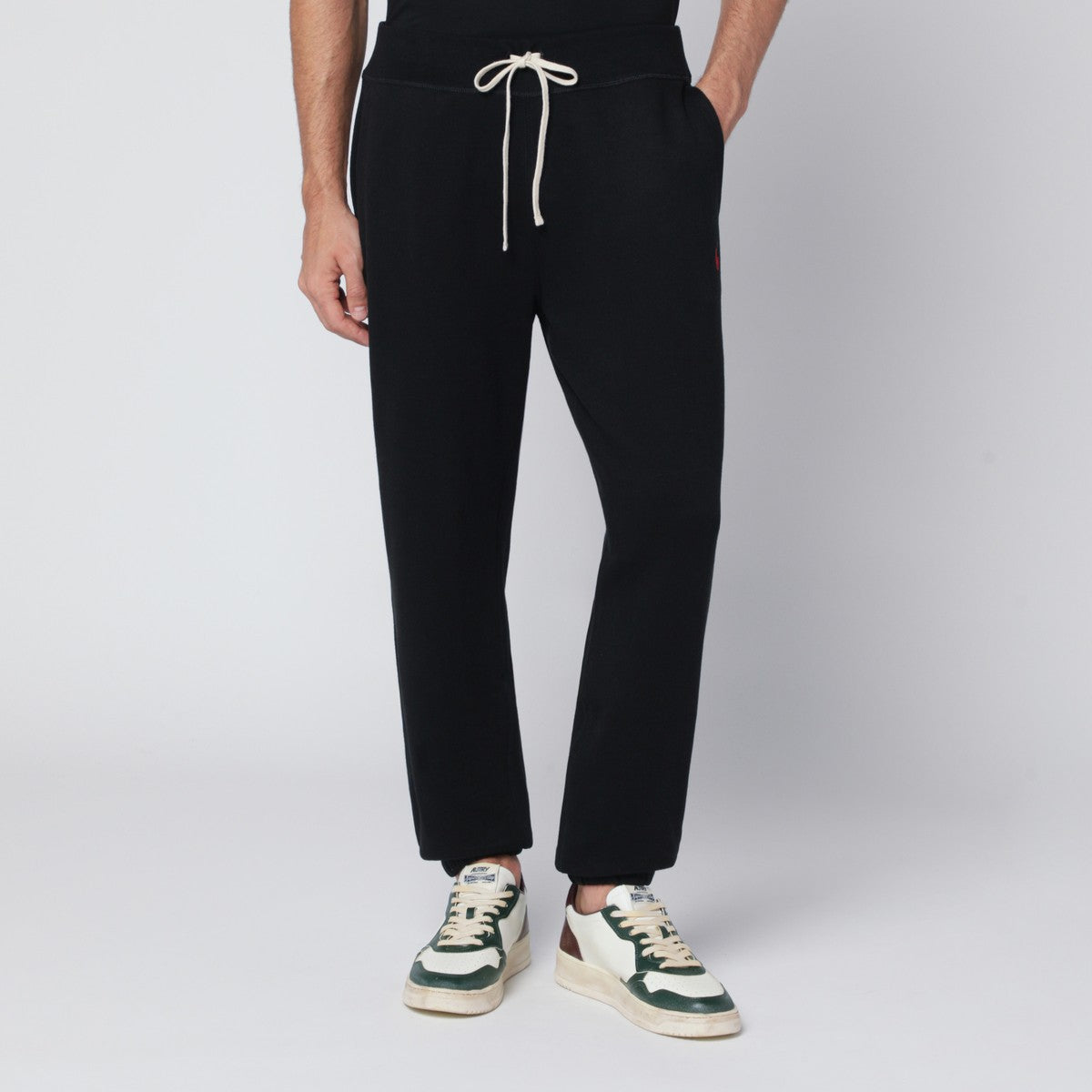 Polo Ralph Lauren Black cotton-blend jogging trousers