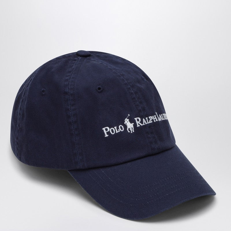 Polo Ralph Lauren Baseball Cap in navy blue with logo