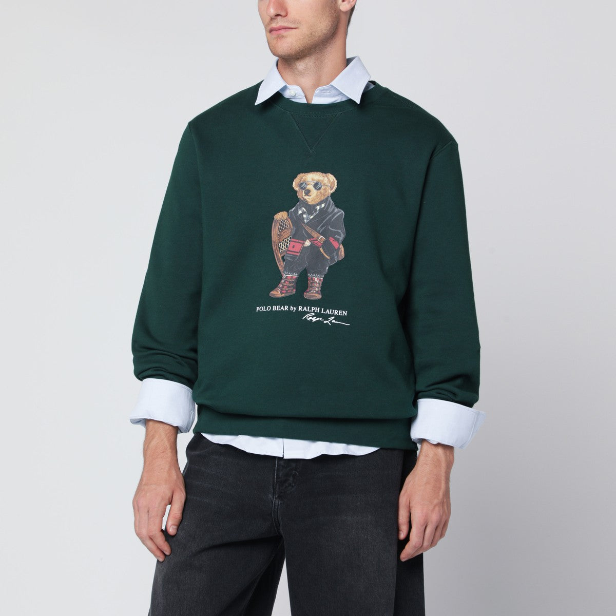 Polo Ralph Lauren Moss green Polo Bear sweatshirt