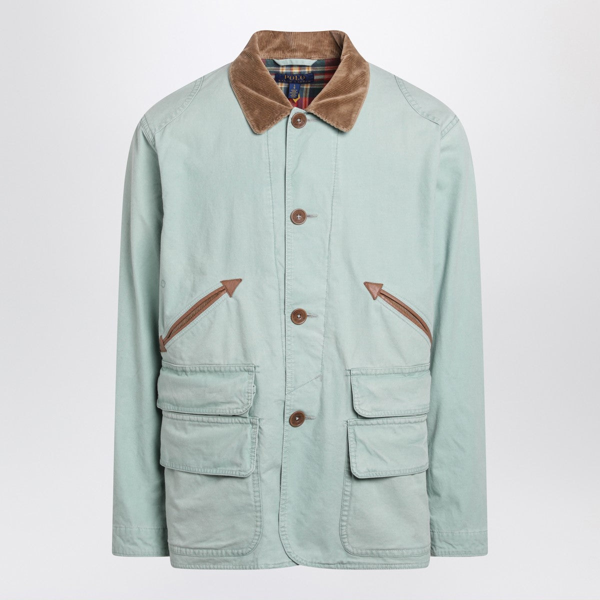 Polo Ralph Lauren Aqua green cotton canvas jacket
