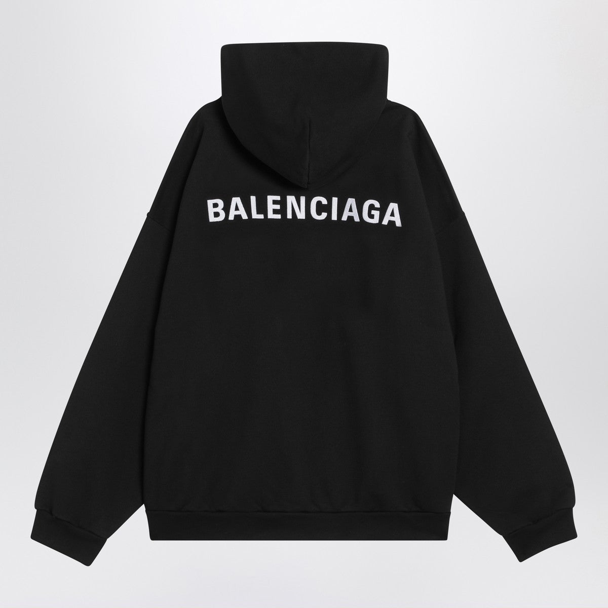 Black New Balenciaga Back Medium Fit sweatshirt