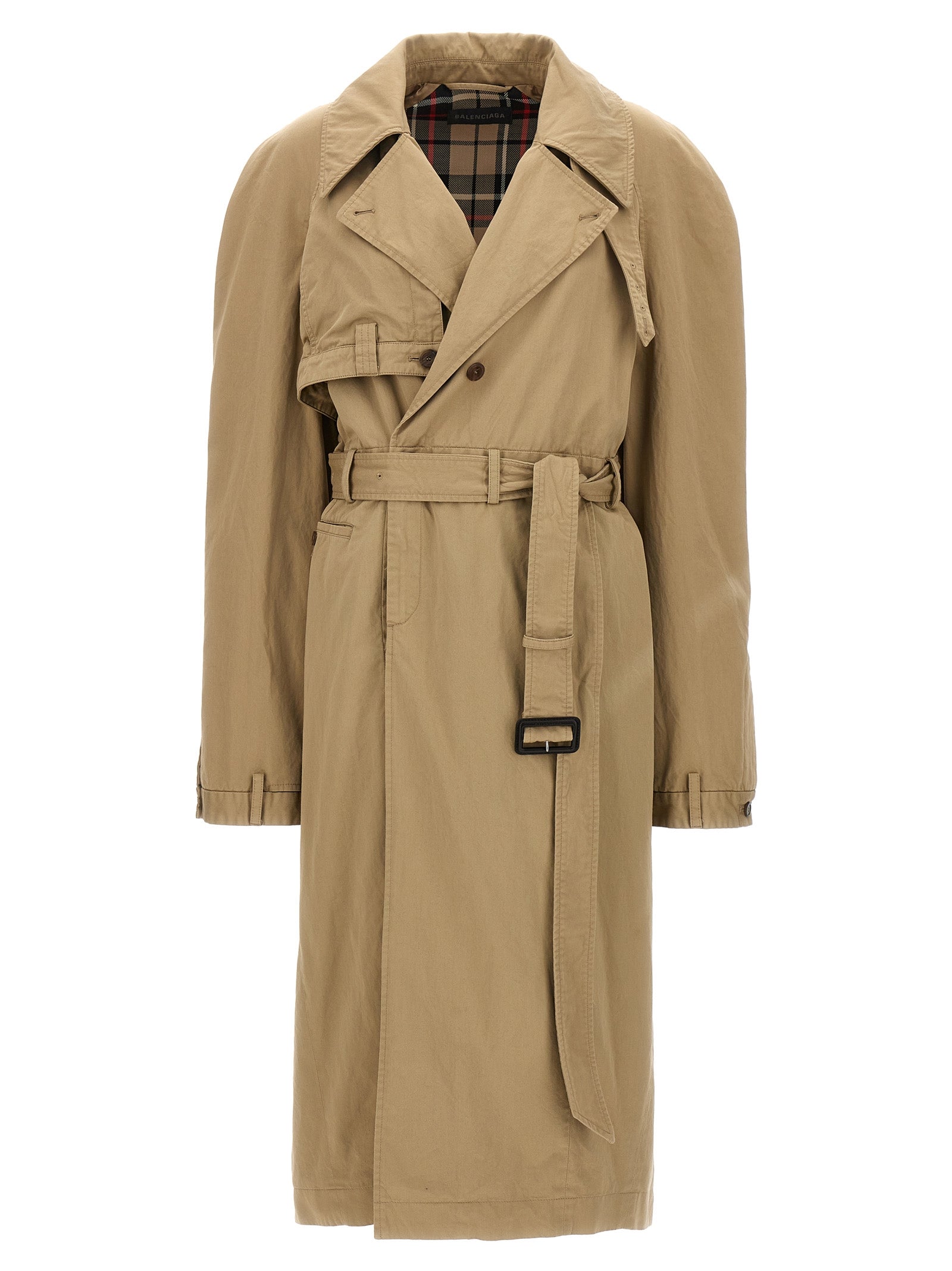 Balenciaga Deconstructed Trench Coat
