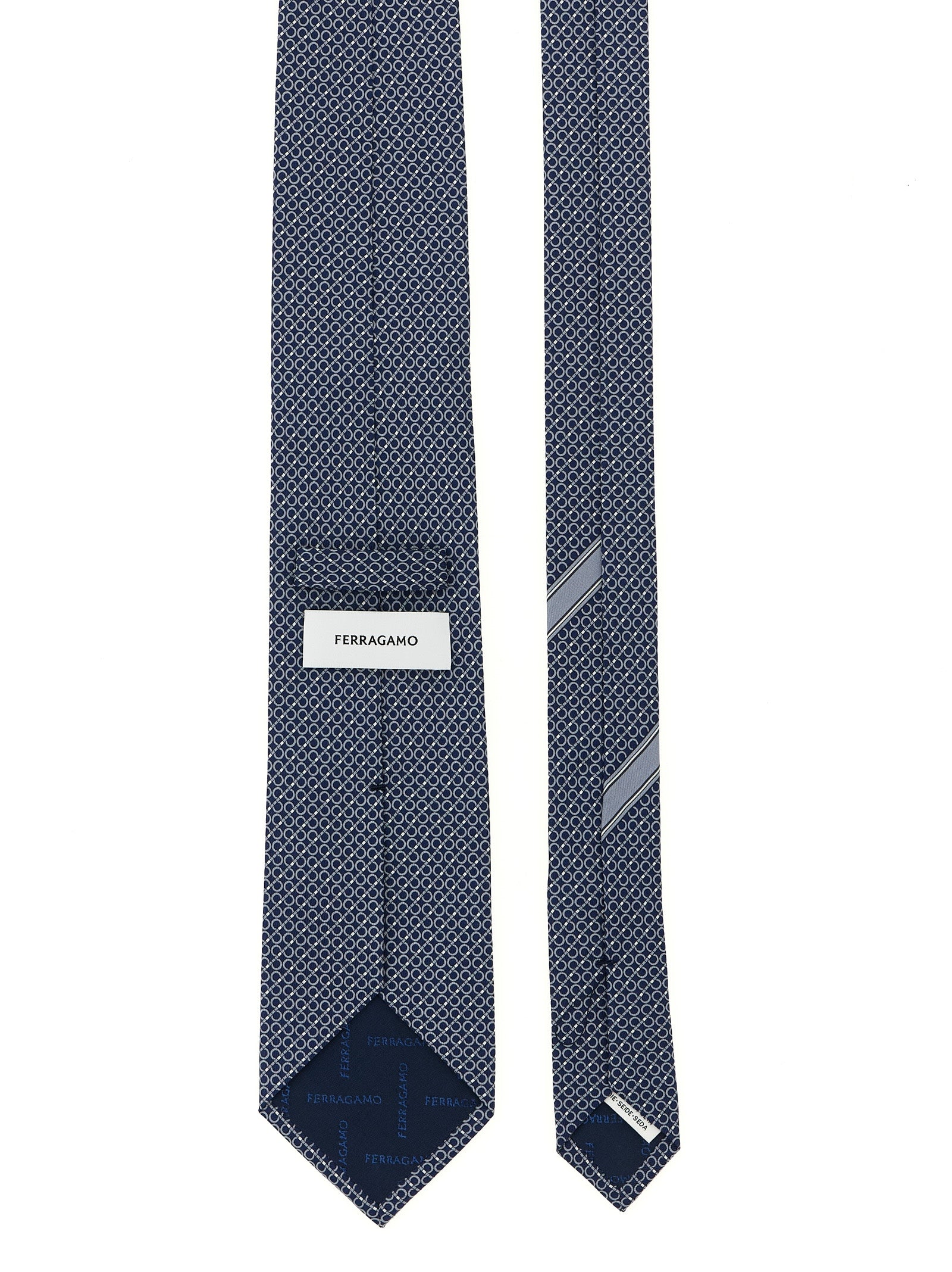 Ferragamo Gancini Print Tie